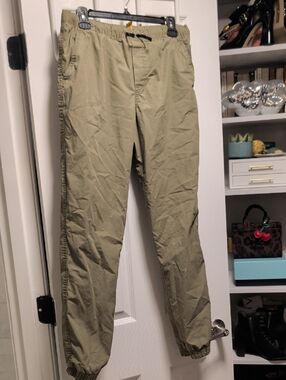 Polo by Ralph Lauren Boy's Olive Drawstring Jogger Pants (XL 18-20)